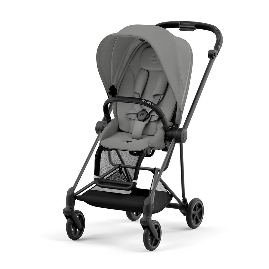 CYBEX Mios Pushchair - Mirage Grey-Strollers-Mirage Grey/Matt Black-None | Natural Baby Shower