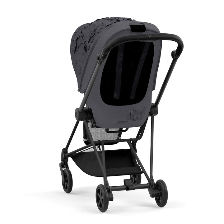 CYBEX Mios Pushchair - Simply Flowers - Dream Grey-Strollers-Chrome Black-None | Natural Baby Shower