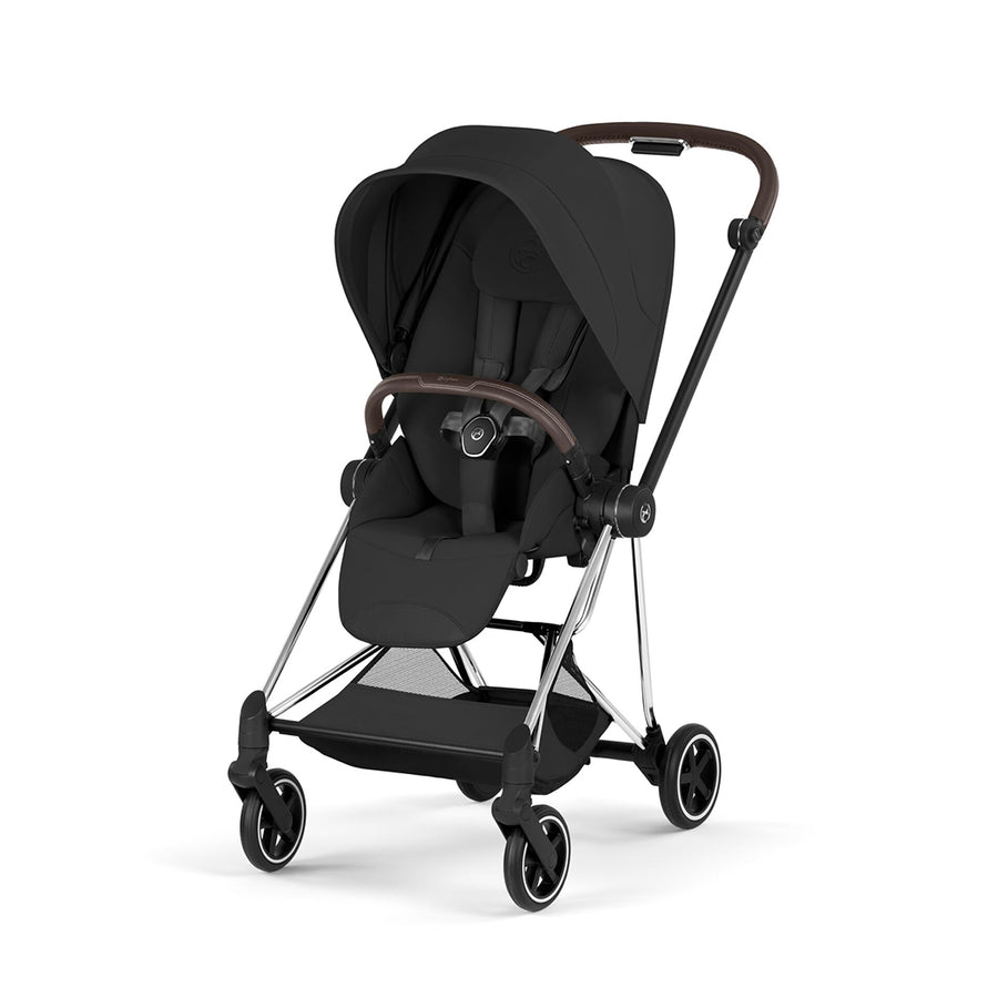 CYBEX Mios Style Single Pushchair-Strollers-Sepia Black-Chrome Brown | Natural Baby Shower