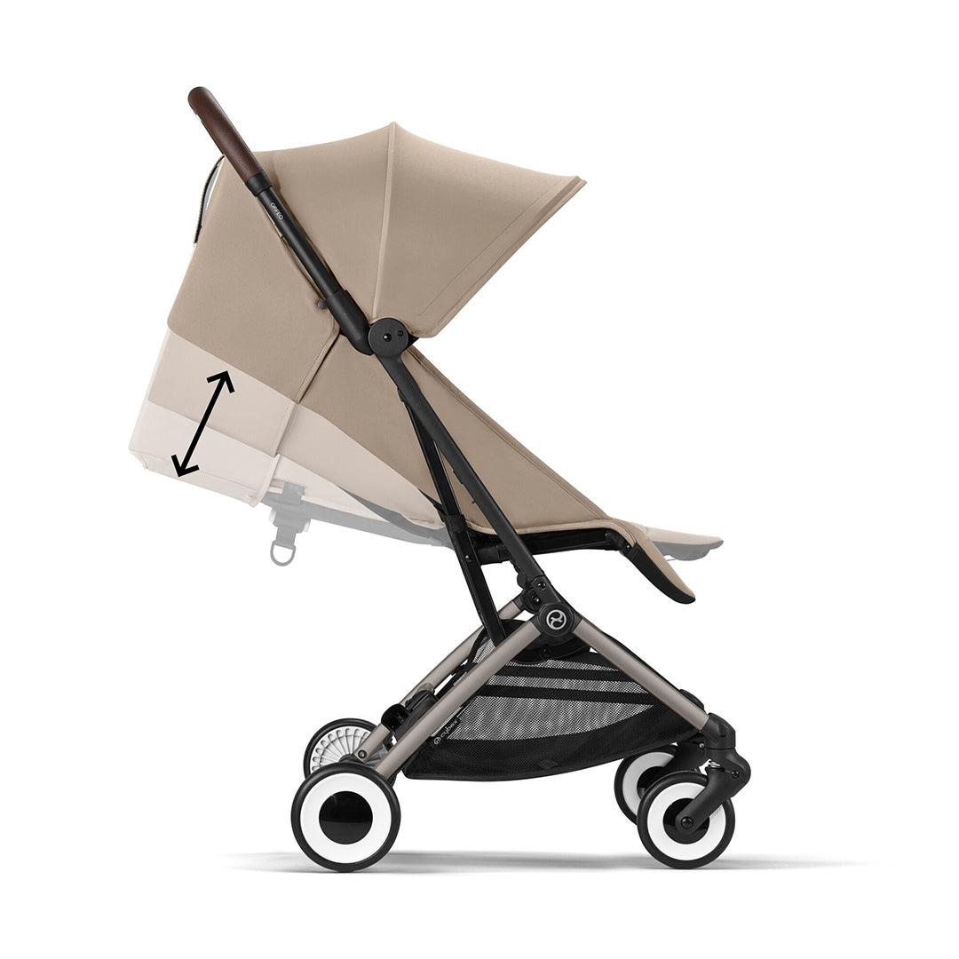 CYBEX Orfeo Pushchair - Almond Beige - Taupe