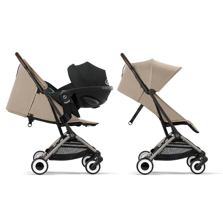 CYBEX Orfeo Pushchair - Almond Beige - Taupe