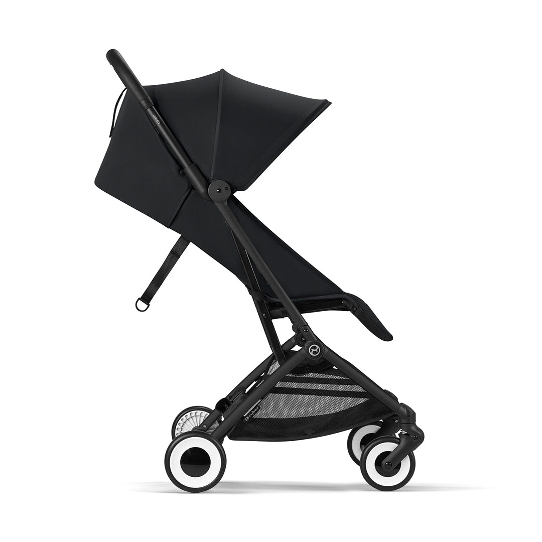 CYBEX Orfeo Pushchair - Magic Black - Black-Strollers-Magic Black-Black | Natural Baby Shower