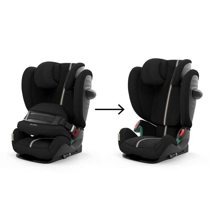 CYBEX Pallas G i-Size Plus Car Seat - Moon Black-Car Seats- | Natural Baby Shower