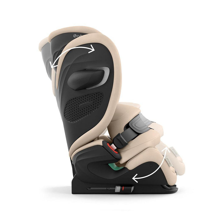 CYBEX Pallas G3 i-Size Car Seat - Almond Beige-Car Seats-Almond Beige-One Size | Natural Baby Shower