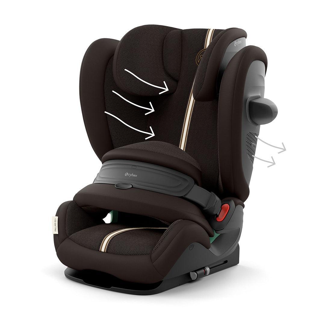 CYBEX Pallas G3 Plus i-Size Car Seat - Chocolate Brown-Car Seats-Chocolate Brown-One Size | Natural Baby Shower