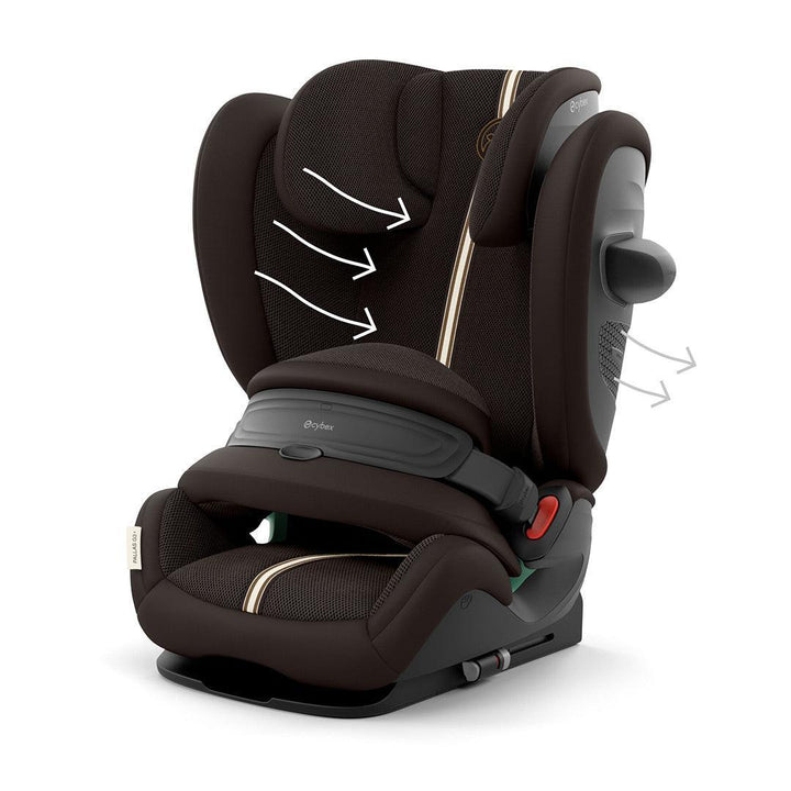 CYBEX Pallas G3 Plus i-Size Car Seat - Chocolate Brown-Car Seats-Chocolate Brown-One Size | Natural Baby Shower