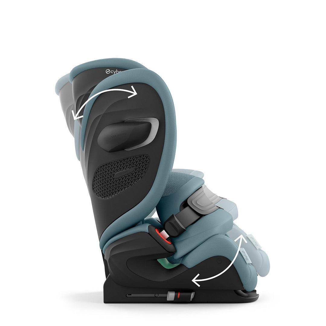 CYBEX Pallas G3 Plus i-Size Car Seat - Stormy Blue-Car Seats-Stormy Blue- | Natural Baby Shower