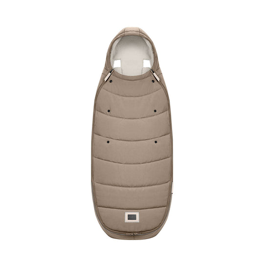 CYBEX Platinum Footmuff - Cozy Beige (2023)-Footmuffs- | Natural Baby Shower