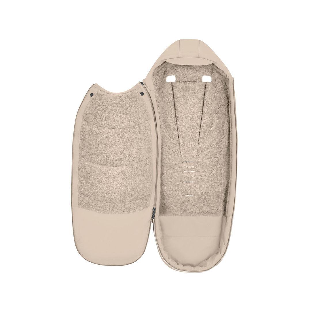 CYBEX Platinum Footmuff - Cozy Beige-Footmuffs-Cozy Beige- | Natural Baby Shower