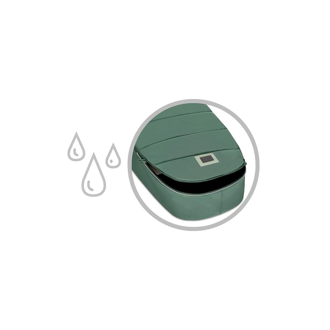 CYBEX Platinum Footmuff - Leaf Green (2023)-Footmuffs- | Natural Baby Shower