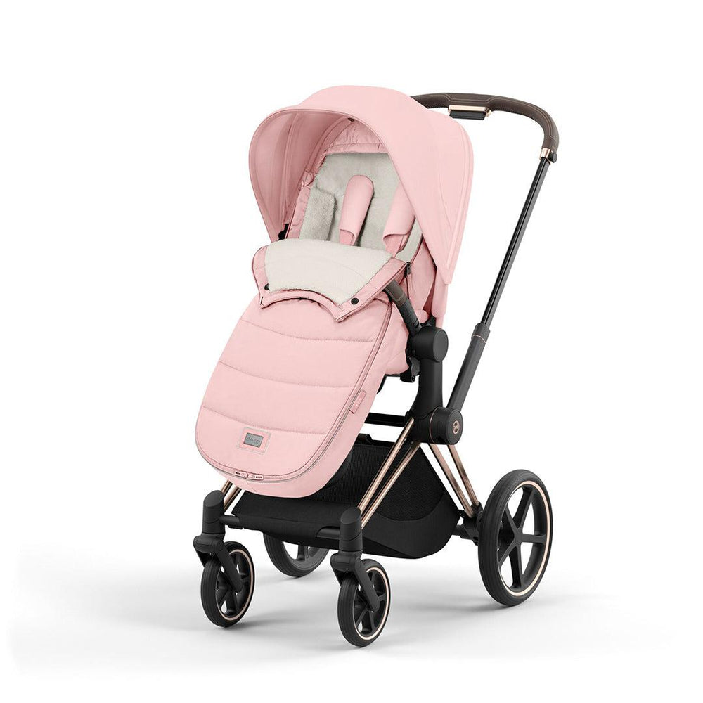 CYBEX Platinum Footmuff - Peach Pink (2023)-Footmuffs- | Natural Baby Shower