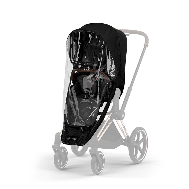 CYBEX Priam Comfort Pushchair & Foldable Carrycot - Sepia Black/Black-Strollers-Sepia Black/Black- | Natural Baby Shower