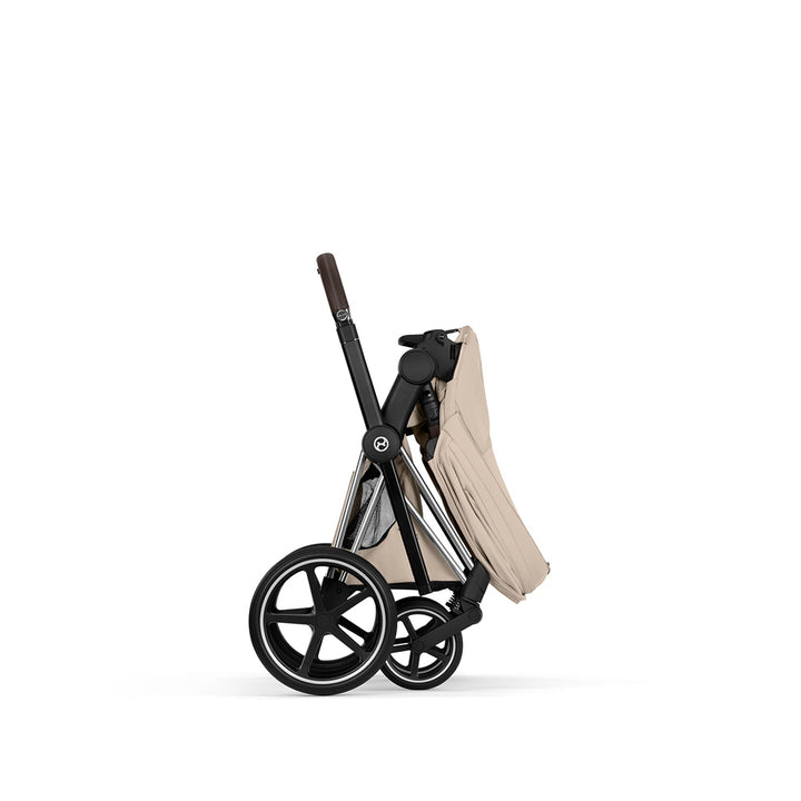 CYBEX Priam Style Single Pushchair-Strollers-Sepia Black-Chrome Brown | Natural Baby Shower