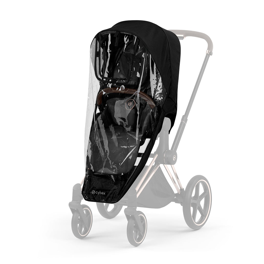 CYBEX Priam Style Single Pushchair-Strollers-Sepia Black-Chrome Brown | Natural Baby Shower