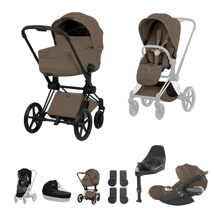 CYBEX PRIAM Fold Cot Travel System Bundle - Style