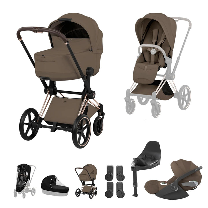 CYBEX PRIAM Fold Cot Travel System Bundle - Style