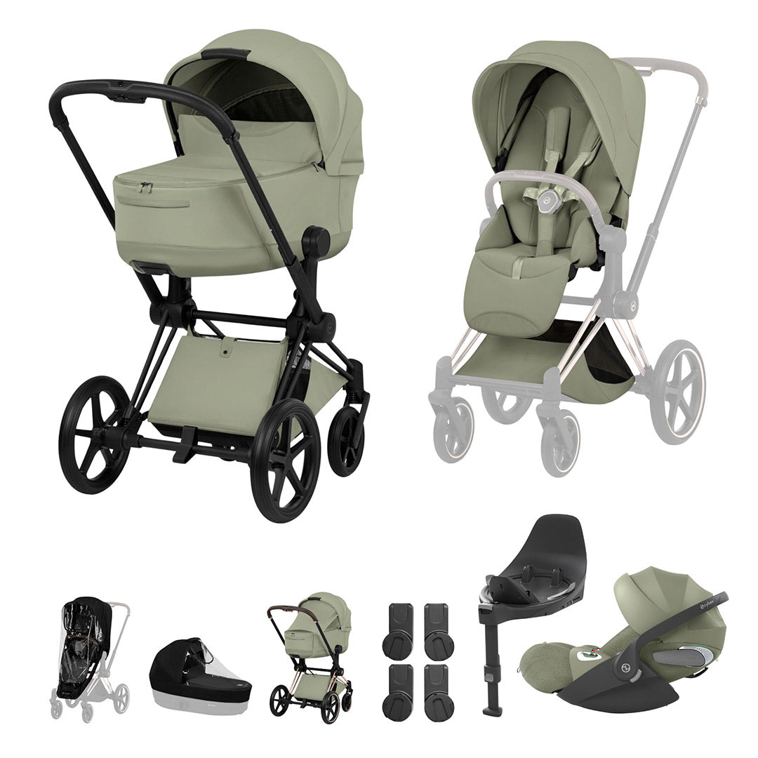 CYBEX PRIAM Fold Cot Travel System Bundle - Style