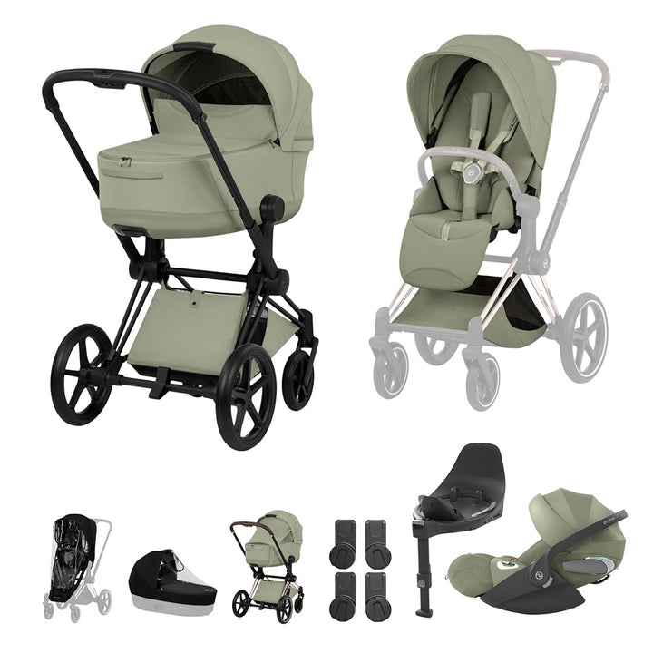 CYBEX PRIAM Fold Cot Travel System Bundle - Style