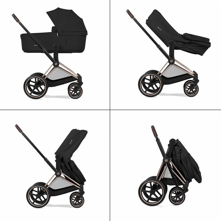 CYBEX Priam/e-Priam Carrycot - Sepia Black-Carrycots- | Natural Baby Shower
