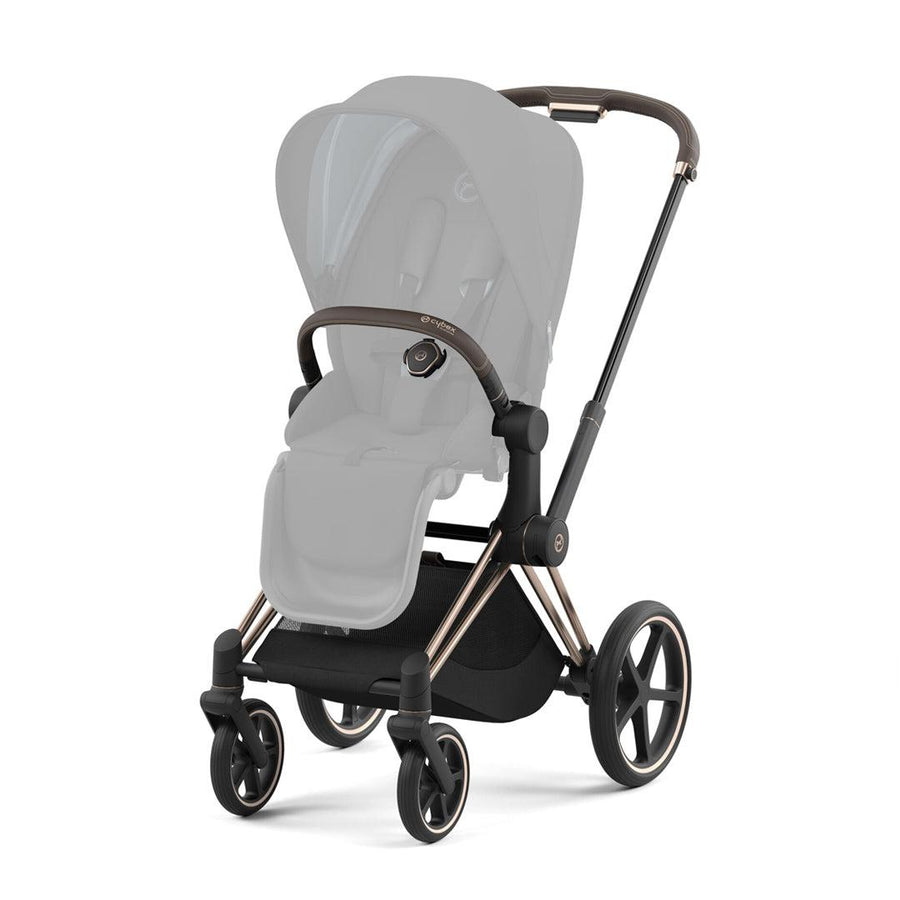 Outlet - CYBEX Priam Frame + Seat Hardpart - Rose Gold (2022)-Stroller Frames- | Natural Baby Shower