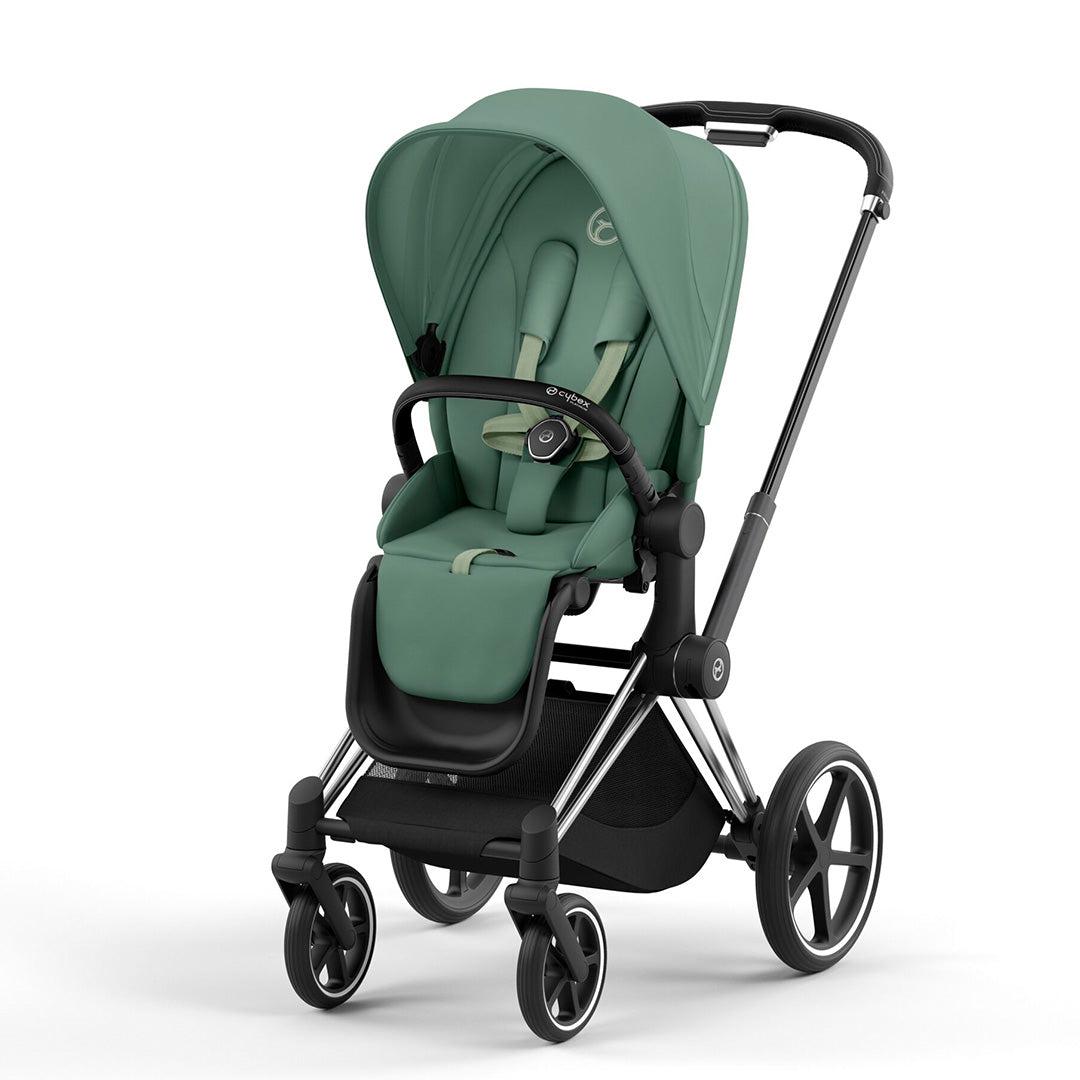 CYBEX Priam Pushchair - Leaf Green-Strollers-Leaf Green/Chrome & Black-No Carrycot | Natural Baby Shower