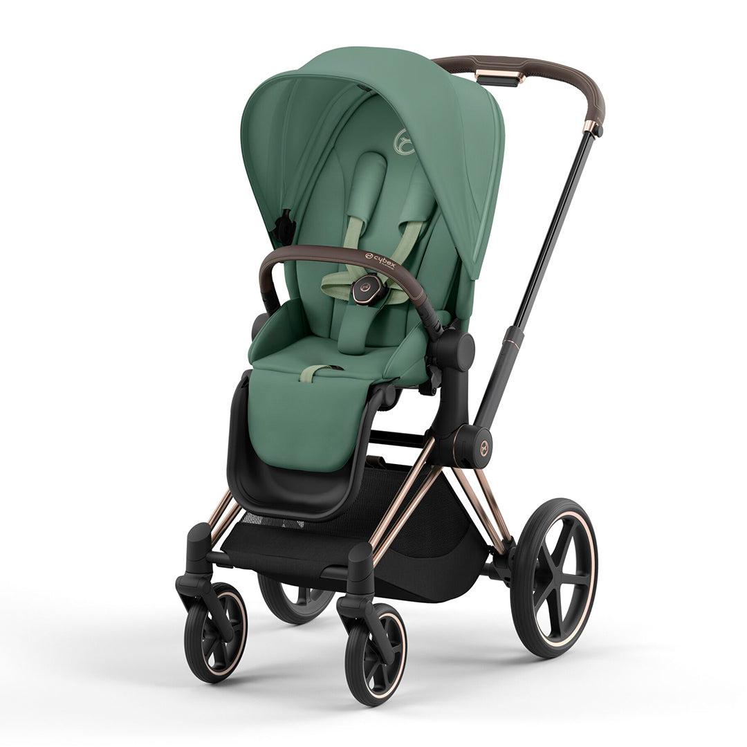 CYBEX Priam Pushchair - Leaf Green-Strollers-Leaf Green/Rose Gold-No Carrycot | Natural Baby Shower