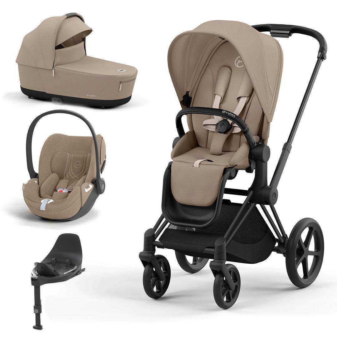 CYBEX Priam Cloud T Travel System Cozy Beige - Main Image