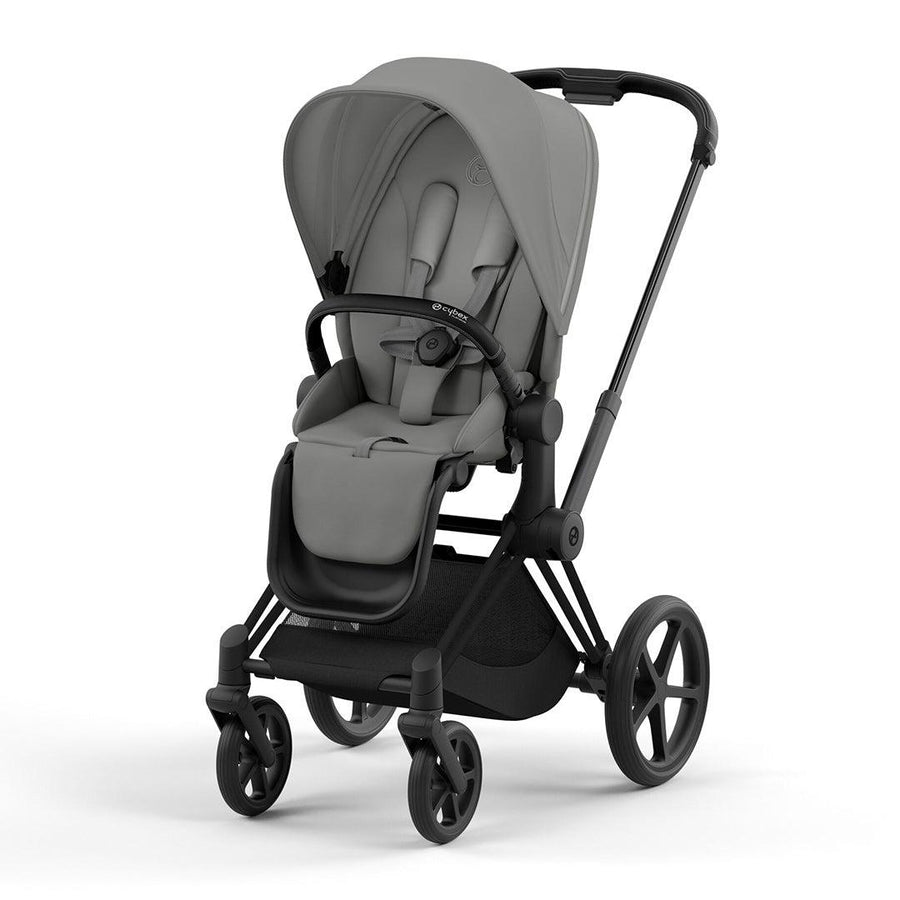 CYBEX Priam Pushchair - Mirage Grey-Strollers-Mirage Grey/Matt Black-No Carrycot | Natural Baby Shower