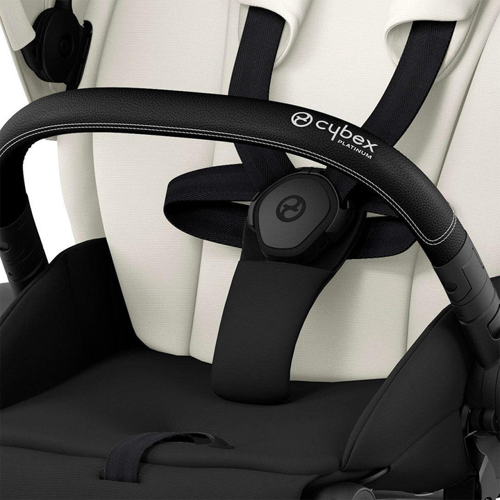 CYBEX Priam Pushchair - Off White-Strollers-Off White/Chrome & Black-No Carrycot | Natural Baby Shower