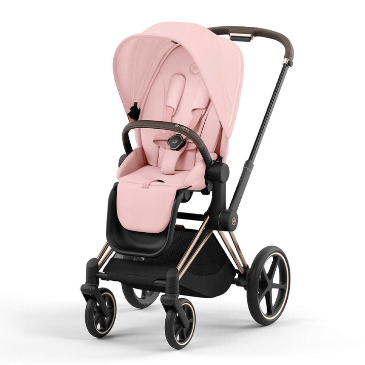 CYBEX Priam Pushchair - Peach Pink-Strollers-Peach Pink/Rose Gold-No Carrycot | Natural Baby Shower