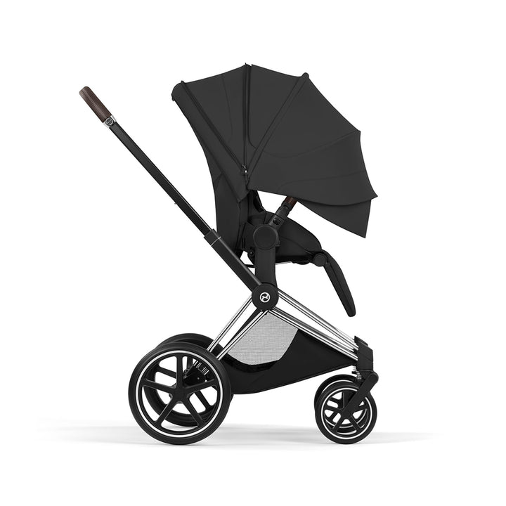 CYBEX Priam Style Single Pushchair-Strollers-Sepia Black-Chrome Brown | Natural Baby Shower