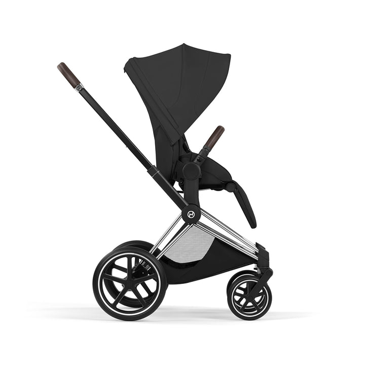 CYBEX Priam Style Single Pushchair-Strollers-Sepia Black-Chrome Brown | Natural Baby Shower