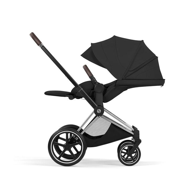 CYBEX Priam Style Single Pushchair-Strollers-Sepia Black-Chrome Brown | Natural Baby Shower