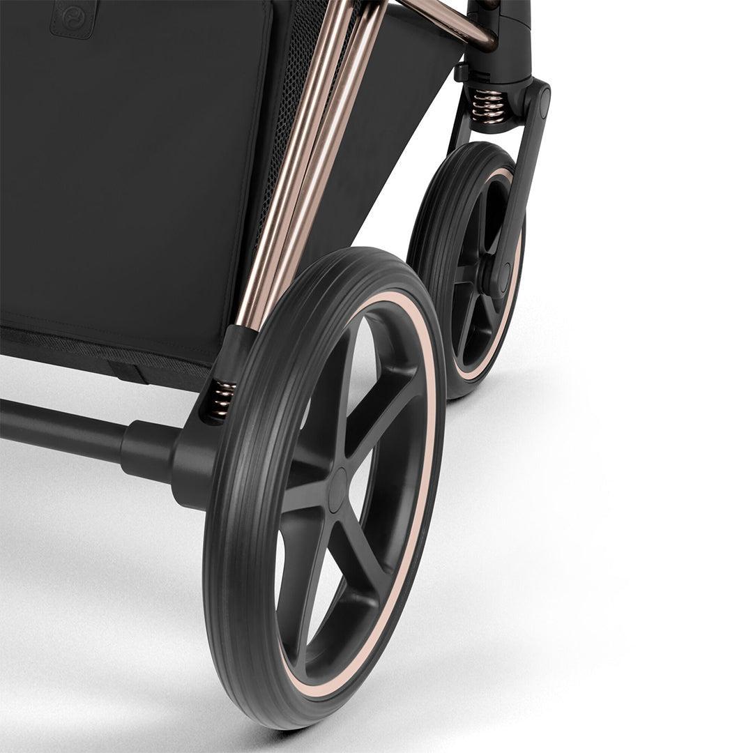 CYBEX Priam Style Single Pushchair-Strollers-Sepia Black-Chrome Brown | Natural Baby Shower