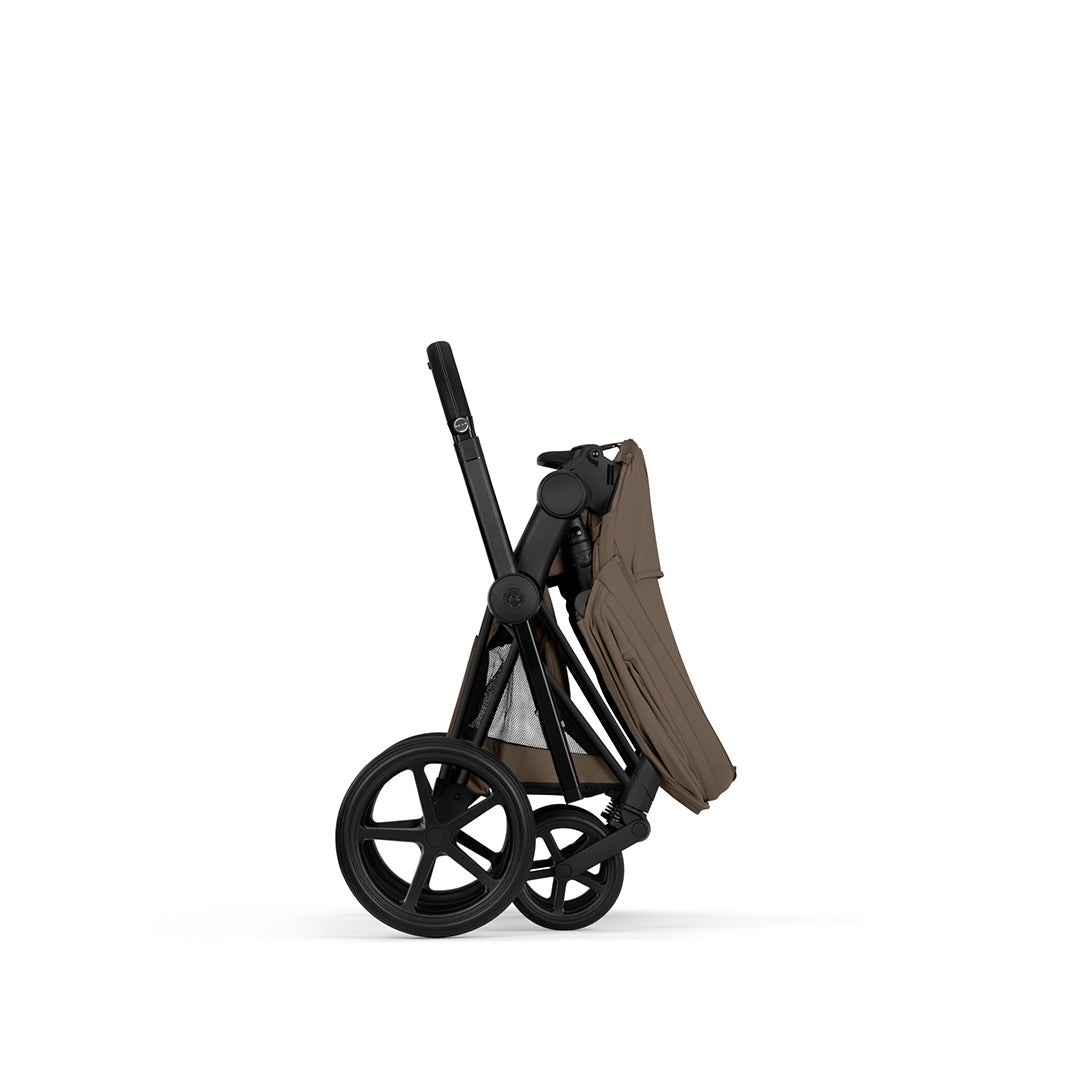 CYBEX Priam Pushchair & Fold Cot - Comfort - Coconut Brown/Black