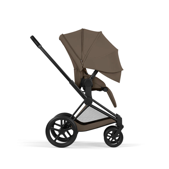 CYBEX Priam Pushchair & Fold Cot - Comfort - Coconut Brown/Black