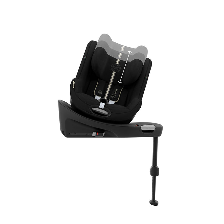 Cybex Sirona G3 Plus Car Seat - Moon Black-Car Seats-Moon Black- | Natural Baby Shower