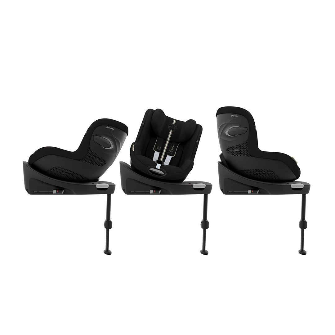 Cybex Sirona G3 Plus Car Seat - Moon Black-Car Seats-Moon Black- | Natural Baby Shower