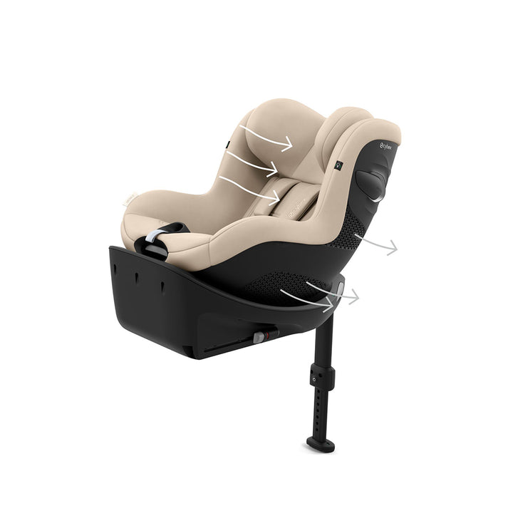 CYBEX Sirona Gi i-Size Comfort - Almond Beige