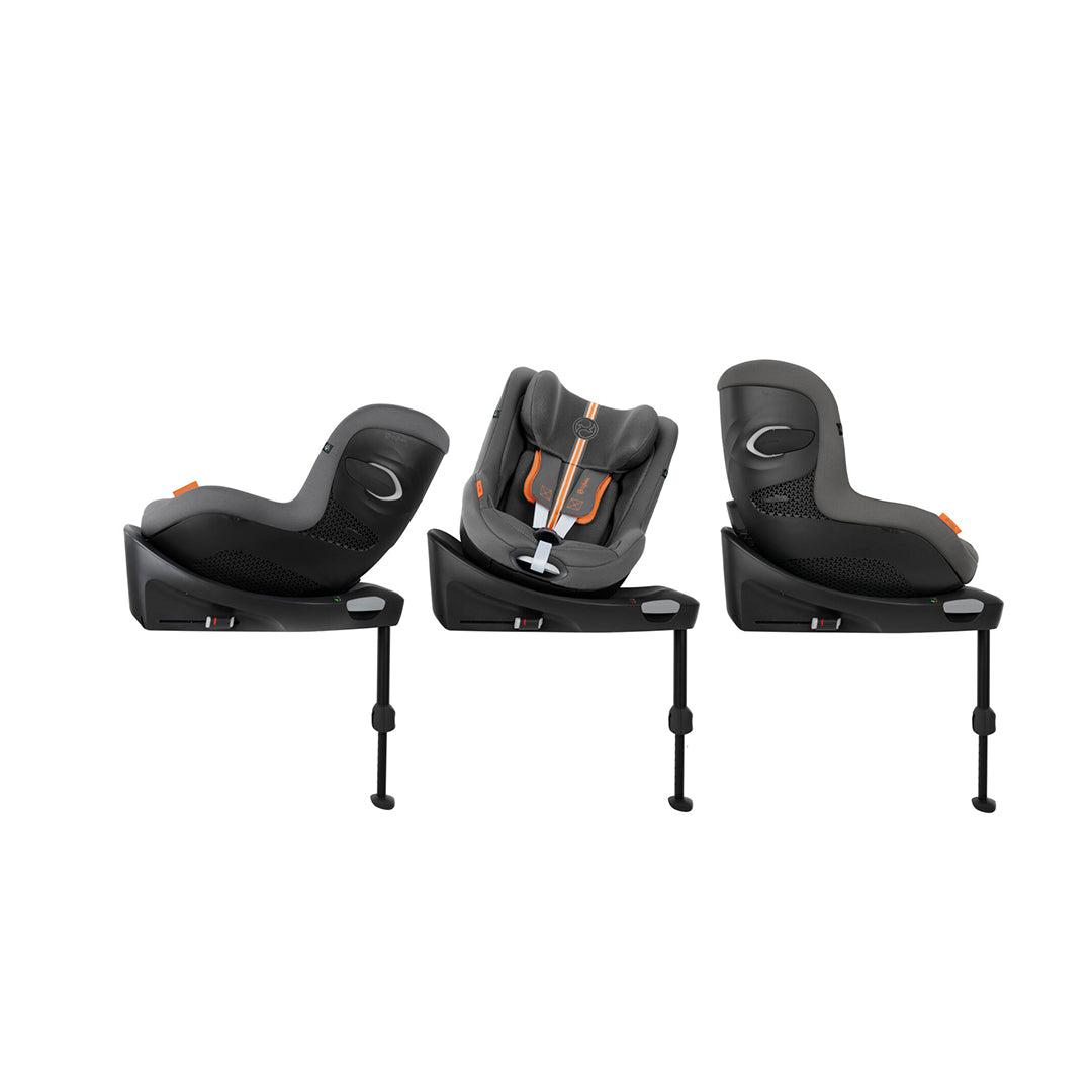 CYBEX Sirona Gi i-Size Plus Car Seat - Lava Grey-Car Seats-Lava Grey- | Natural Baby Shower