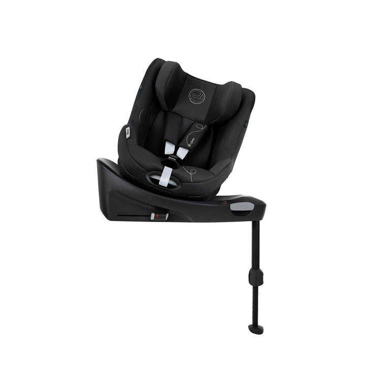 CYBEX Sirona Gi i-Size 360 Rotating ISOFIX Toddler Car Seat - Moon Black-Car Seats-Moon Black- | Natural Baby Shower