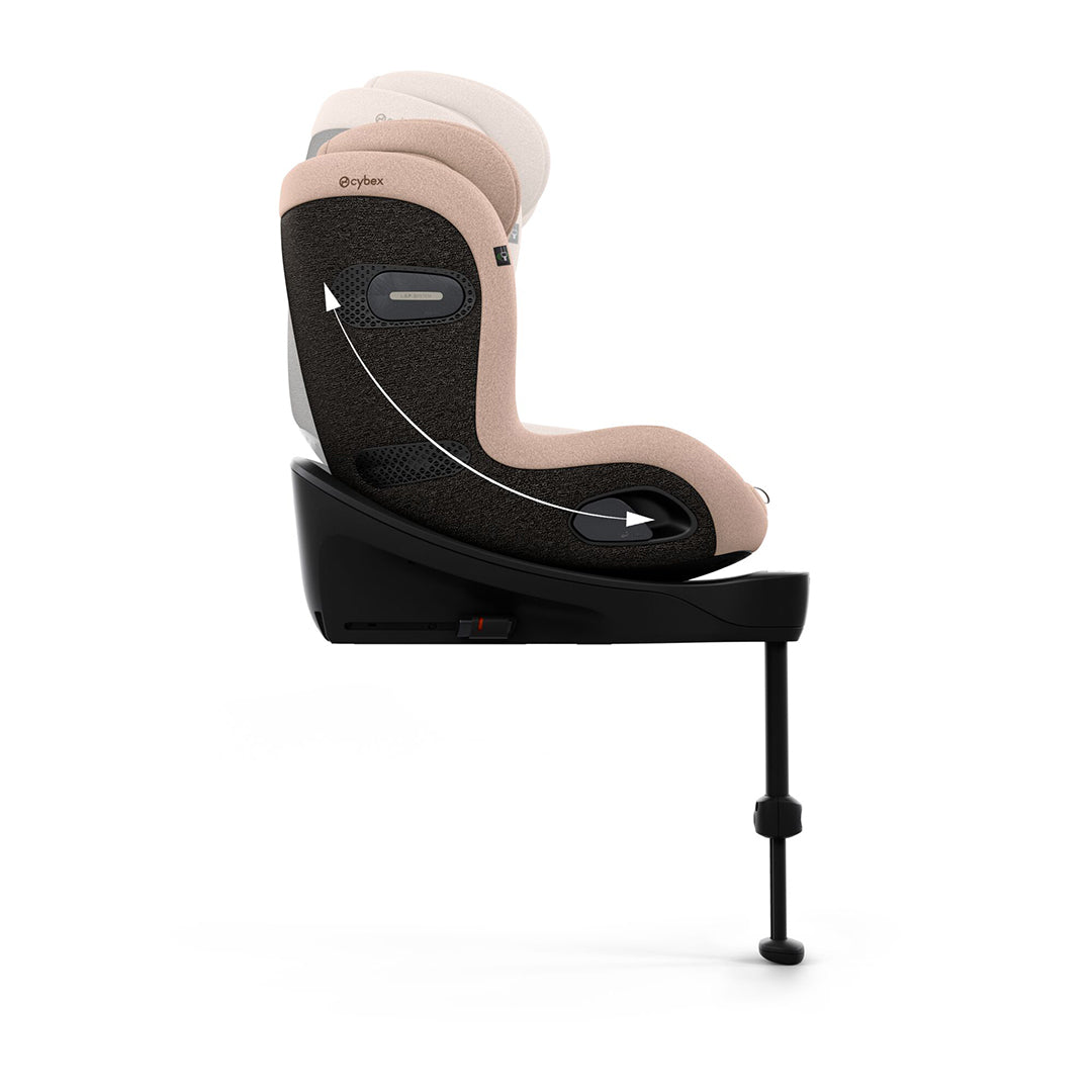CYBEX Sirona S Comfort Car Seat - Cozy Beige-Car Seats- | Natural Baby Shower