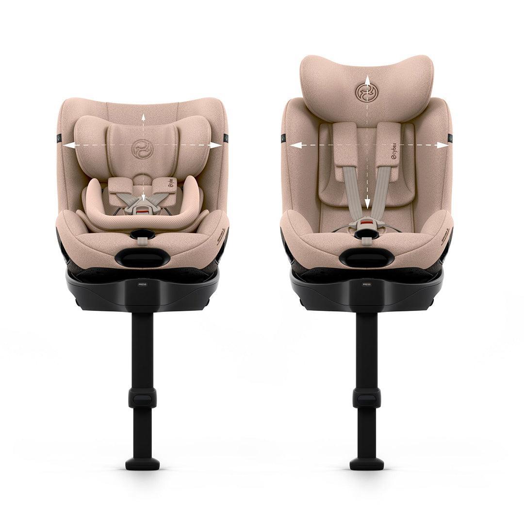 CYBEX Sirona S Comfort Car Seat - Cozy Beige-Car Seats- | Natural Baby Shower