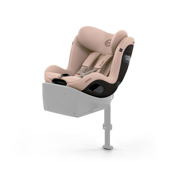 CYBEX Sirona S Comfort Car Seat - Cozy Beige-Car Seats- | Natural Baby Shower