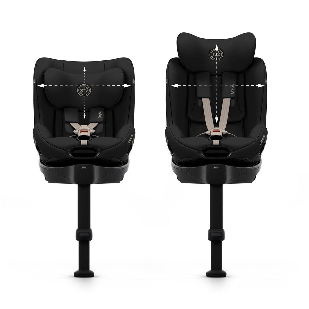 CYBEX Sirona Si Comfort Car Seat - Sepia Black-Car Seats- | Natural Baby Shower