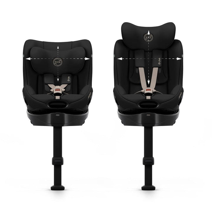 CYBEX Sirona Si Comfort Car Seat - Sepia Black-Car Seats- | Natural Baby Shower