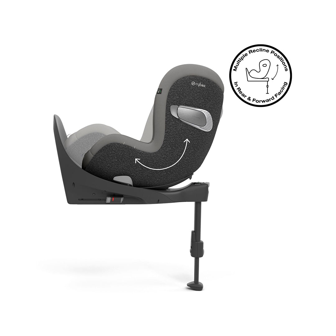 CYBEX Sirona T i Size 360 Rotating Toddler Car Seat Mirage Grey