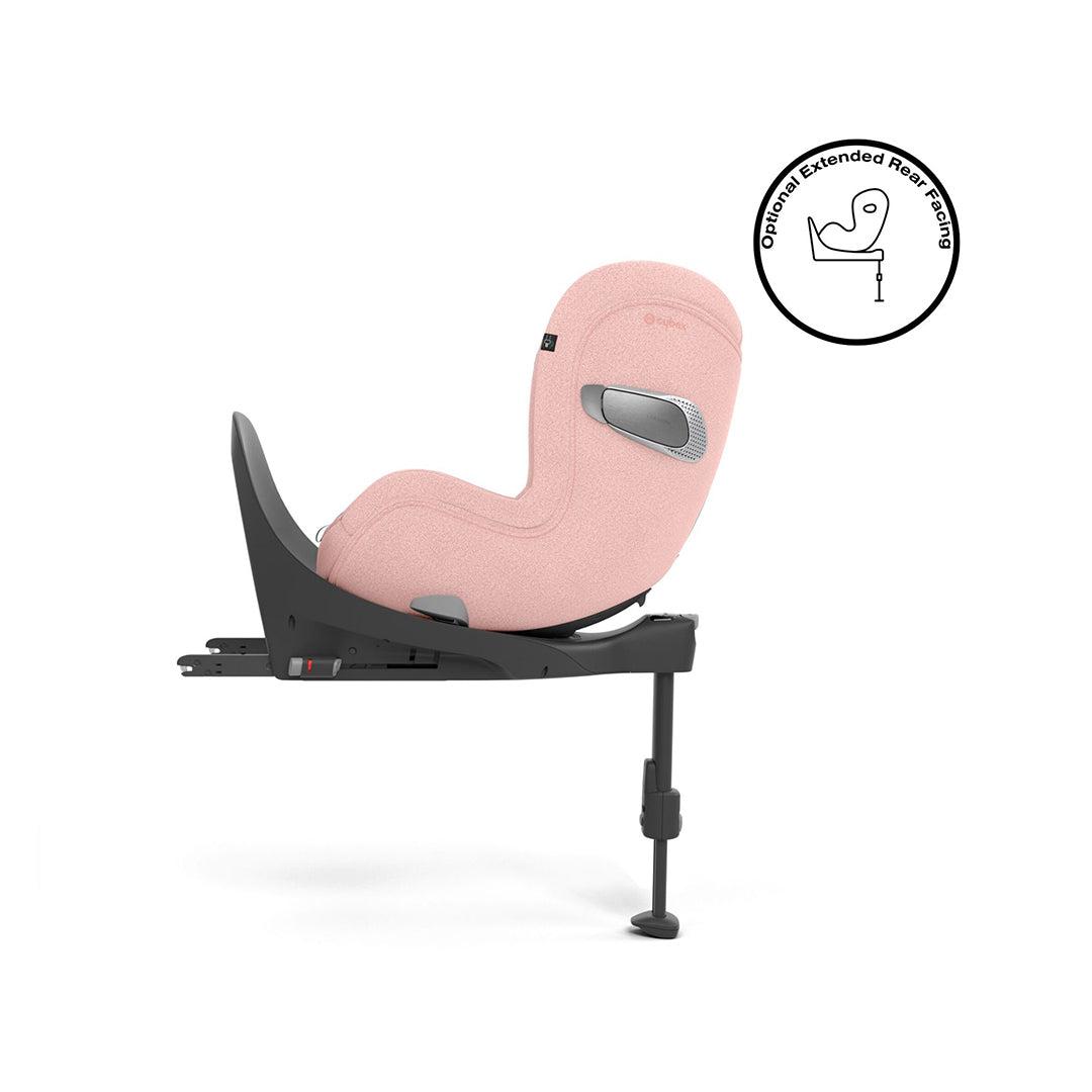 CYBEX Sirona T i-Size Plus Car Seat - Peach Pink-Car Seats-Peach Pink-No Base | Natural Baby Shower