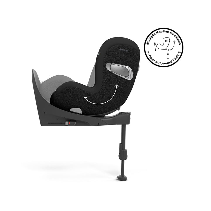CYBEX Sirona T i-Size 360° Rotating Toddler Car Seat - Sepia Black-Car Seats-Sepia Black-No Base | Natural Baby Shower