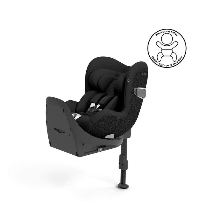 CYBEX Sirona T i-Size 360° Rotating Toddler Car Seat - Sepia Black-Car Seats-Sepia Black-No Base | Natural Baby Shower